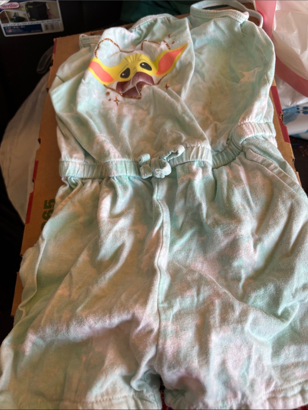 jumping beans Star Wars  Tie-Dye Girls Romper 4